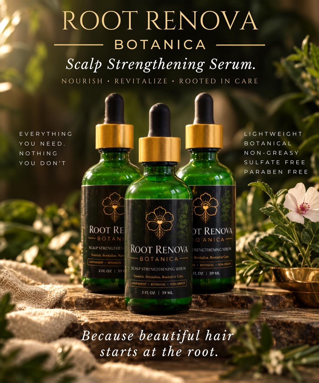 Root Renova Botanica Scalp Strengthening Serum – Physician-Formulated Botanical Scalp Treatment
